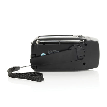 RescueWave RCS recycled plastic emergency radio - hospitality