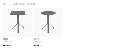 Rest'O Folding Table 57x57cm - hospitality