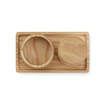 Retro Nordic Ash Wood Salt And Pepper Set Of FSC Certified Craftsmanship Collection - hospitality