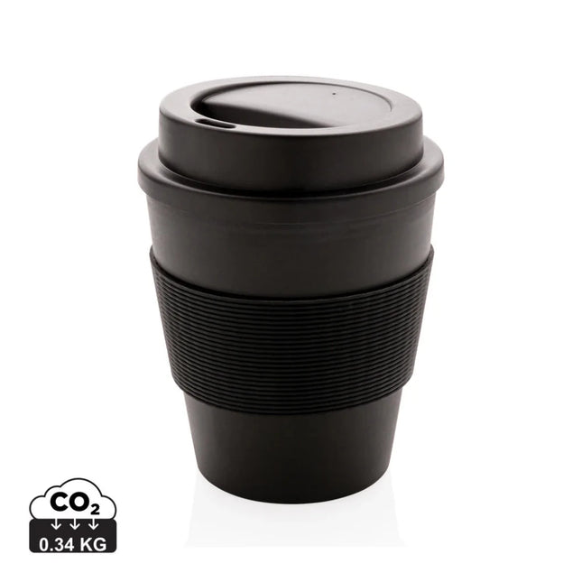 Reusable Coffee cup with screw lid 350ml - hospitality