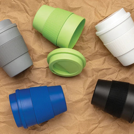 Reusable Coffee cup with screw lid 350ml - hospitality