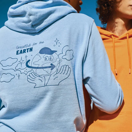 Ril lightweight recycled cotton hoodie - hospitality