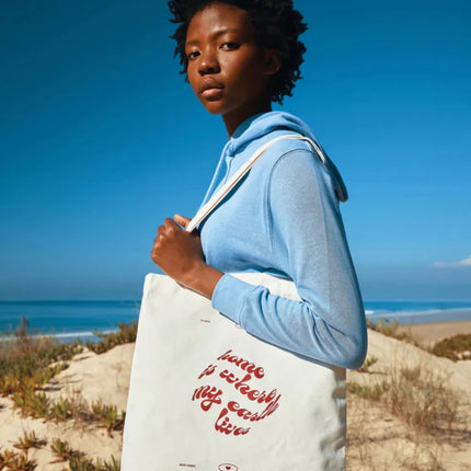 Ril lightweight recycled cotton hoodie - hospitality