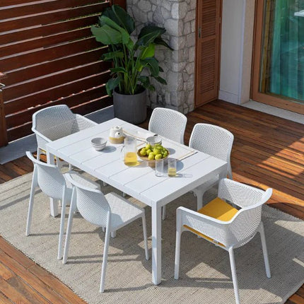 Rio Alu 140 Extensible Table - hospitality