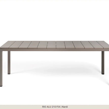 Rio Alu 210 Fixed Table - hospitality