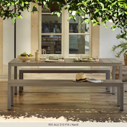 Rio Alu 210 Fixed Table - hospitality