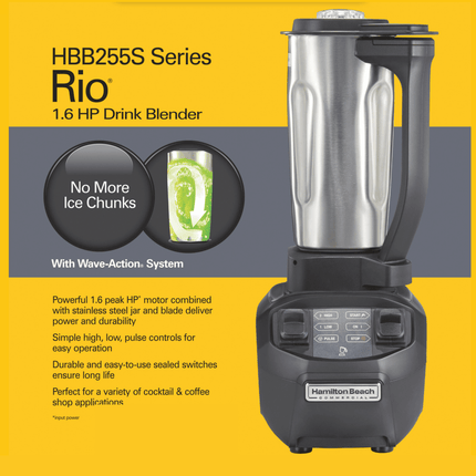 Rio Bar Blender - Stainless Steel - hospitality