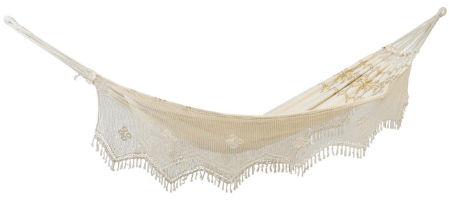 Rio Boho XXL Hammock with Fringe – up to 3 People | CWDH Ireland