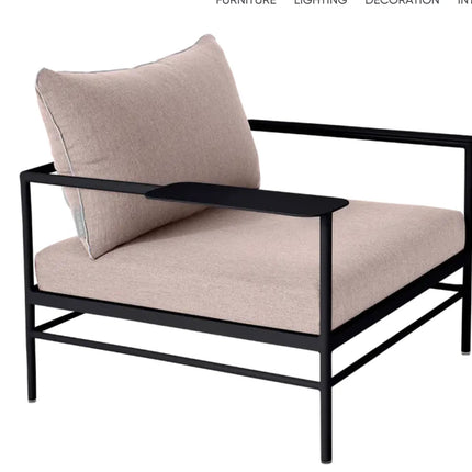 Rivage Low Armchair Fermob - hospitality