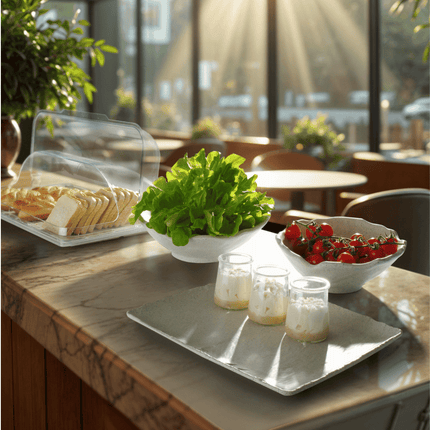 Fine Dine Roll-top lid for GN 1/1, 535x330x(h)135mm, Polycarbonate – melamine buffet equipment, photo 5