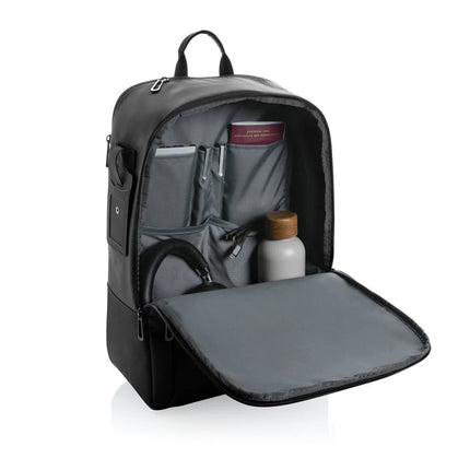 RPET 15.6 inch deluxe laptop backpack - hospitality