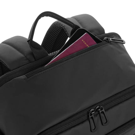 RPET 15.6 inch deluxe laptop backpack - hospitality