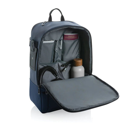 RPET 15.6 inch deluxe laptop backpack - hospitality