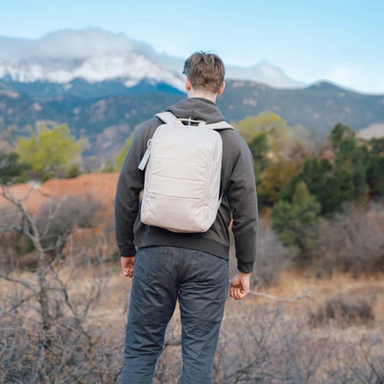 RPET 15.6 inch deluxe laptop backpack - hospitality