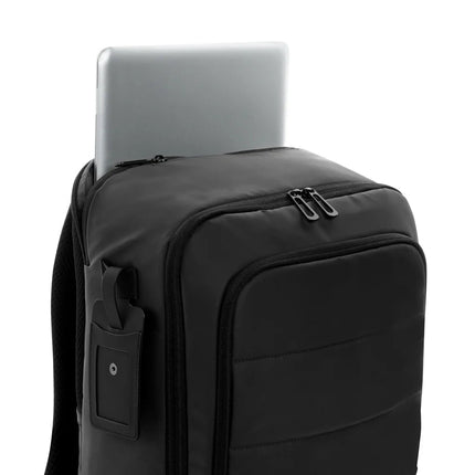 RPET 15.6 inch deluxe laptop backpack - hospitality