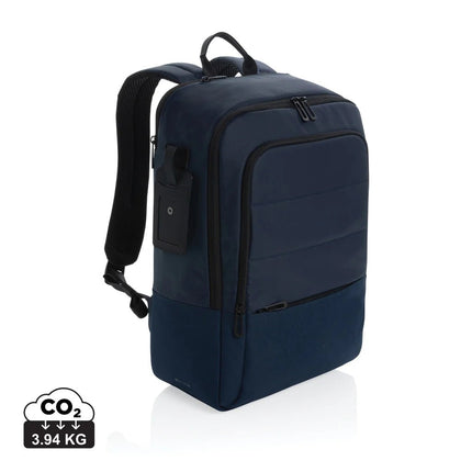 RPET 15.6 inch deluxe laptop backpack - hospitality