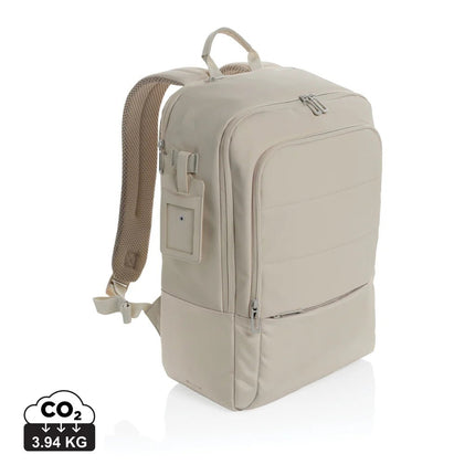 RPET 15.6 inch deluxe laptop backpack - hospitality