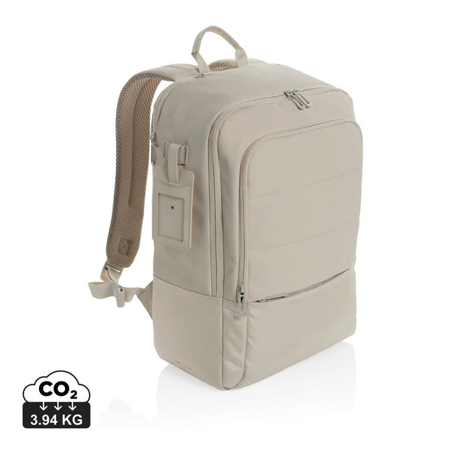 RPET 15.6 inch deluxe laptop backpack - hospitality
