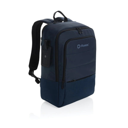 RPET 15.6 inch deluxe laptop backpack - hospitality