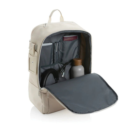 RPET 15.6 inch deluxe laptop backpack - hospitality