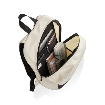 RPET basic 15.6 inch laptop backpack - hospitality