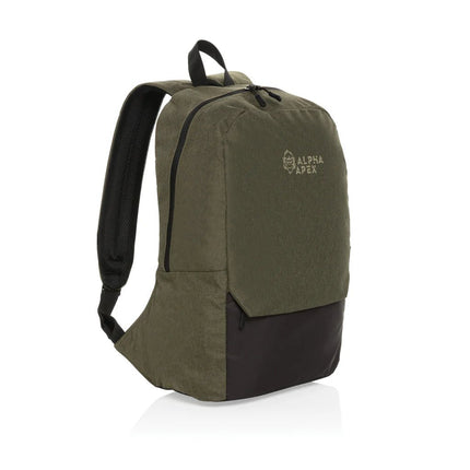 RPET basic 15.6 inch laptop backpack - hospitality