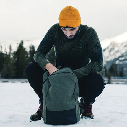 RPET basic 15.6 inch laptop backpack - hospitality