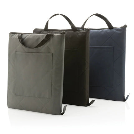 RPET foldable quilted picnic blanket - hospitality