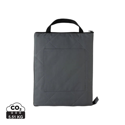 RPET foldable quilted picnic blanket - hospitality