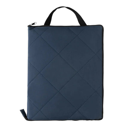 RPET foldable quilted picnic blanket - hospitality
