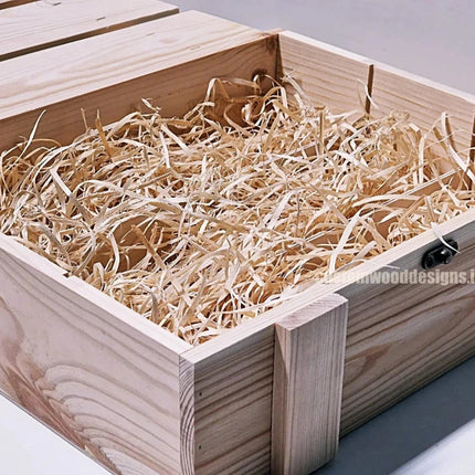 Rustic 3 Bottle Box - Natural x 25 - hospitality
