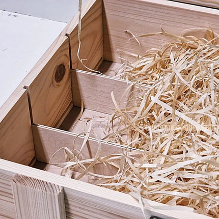 Rustic 3 Bottle Box - Natural x 25 - hospitality