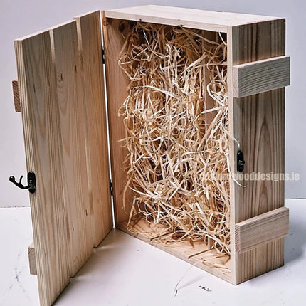 Rustic 3 Bottle Box - Natural x 25 - hospitality