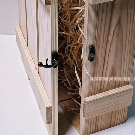 Rustic 3 Bottle Box - Natural x 25 - hospitality