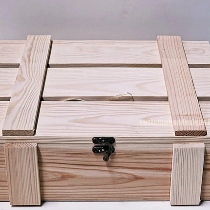 Rustic 3 Bottle Box - Natural x 25 - hospitality