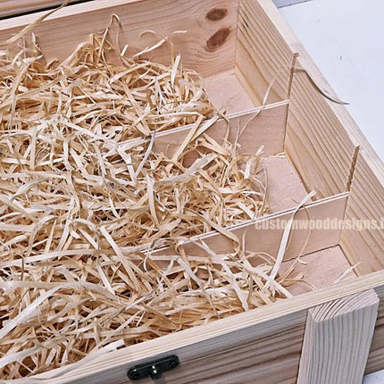 Rustic 3 Bottle Box - Natural x 25 - hospitality