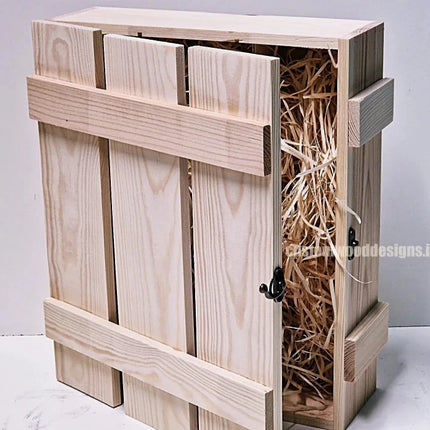 Rustic 3 Bottle Box - Natural x 25 - hospitality