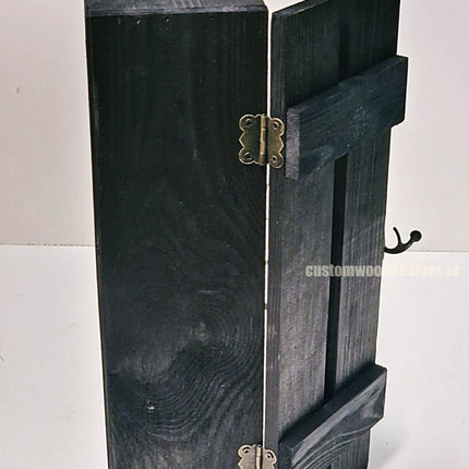 Rustic Bottle Box - Black Single x 25 - hospitality