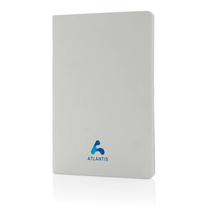 Salton A5 GRS certified recycled paper notebook - hospitality