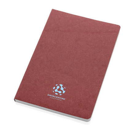 Salton A5 GRS certified recycled paper notebook - hospitality