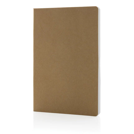 Salton A5 GRS certified recycled paper notebook - hospitality