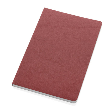 Salton A5 GRS certified recycled paper notebook - hospitality