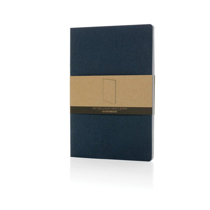 Salton A5 GRS certified recycled paper notebook - hospitality