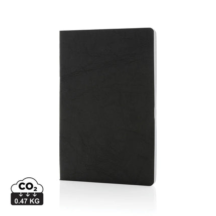 Salton A5 GRS certified recycled paper notebook - hospitality