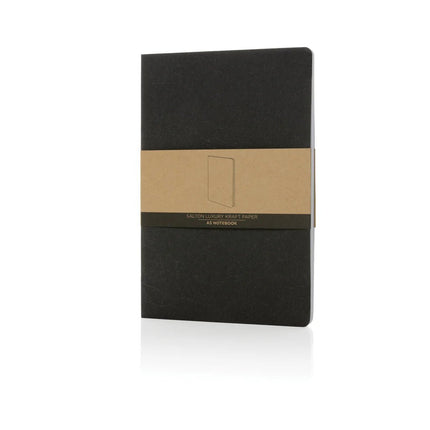 Salton A5 GRS certified recycled paper notebook - hospitality
