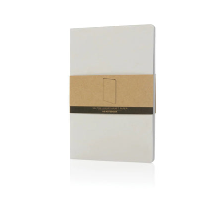 Salton A5 GRS certified recycled paper notebook - hospitality