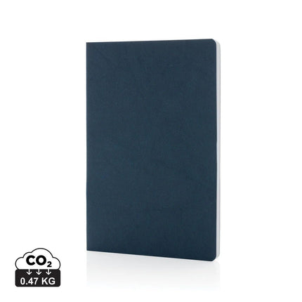 Salton A5 GRS certified recycled paper notebook - hospitality