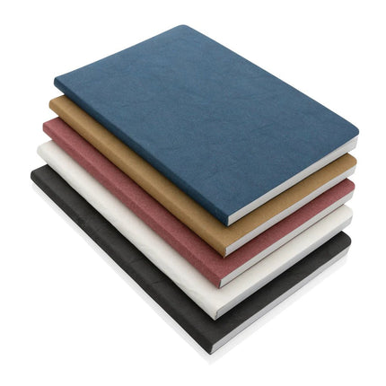 Salton A5 GRS certified recycled paper notebook - hospitality
