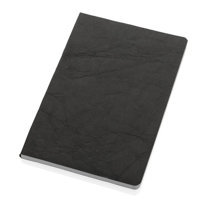 Salton A5 GRS certified recycled paper notebook - hospitality