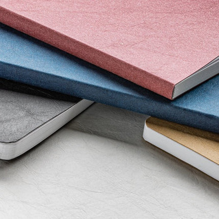 Salton A5 GRS certified recycled paper notebook - hospitality